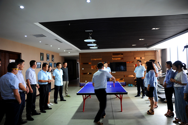 開元集團舉行乒乓球友誼賽